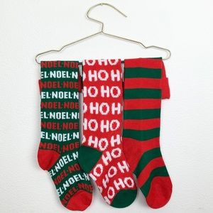 Christmas Stockings- Set of 3